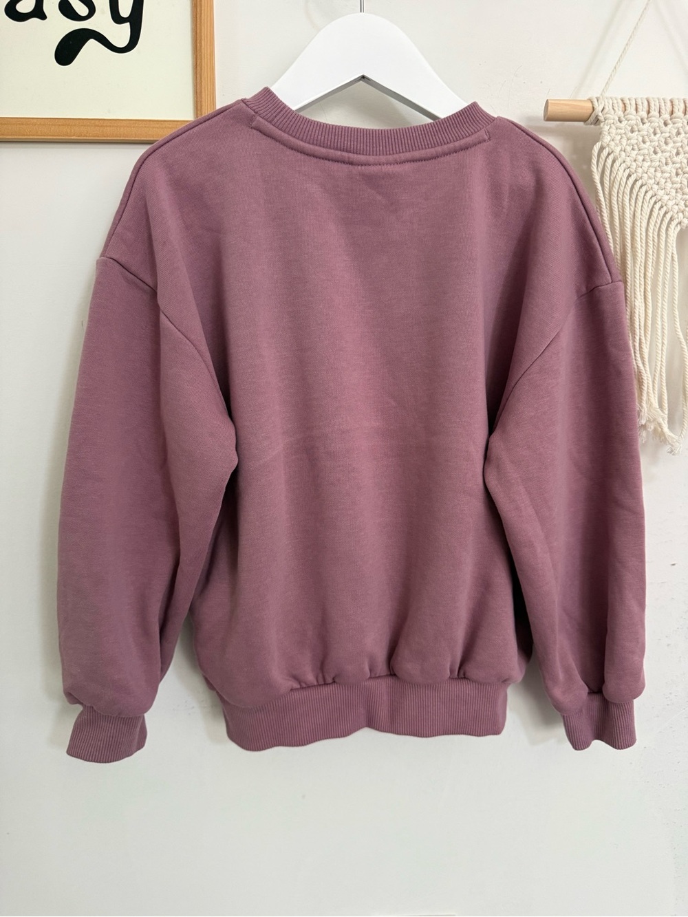 Nike - 6x (6-7y) - mauve logo sweatshirt - Picture 10 of 11